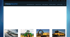 Desktop Screenshot of panapacific.com