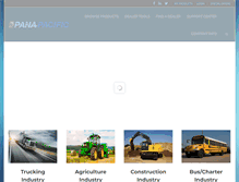 Tablet Screenshot of panapacific.com